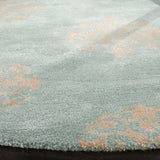 Soho Soh424  Hand Tufted 100% Wool Pile Rug Turquoise