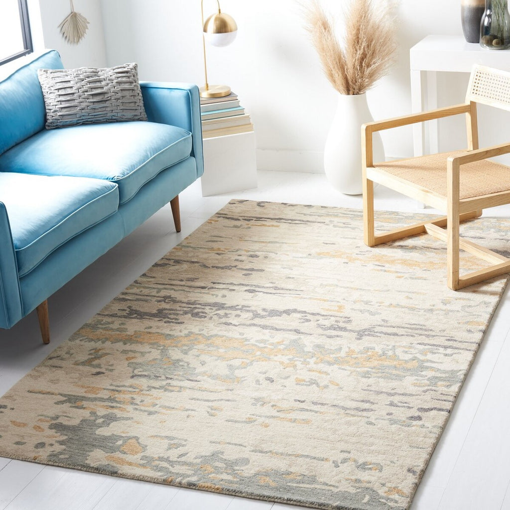Safavieh Soho 676 Hand Tufted 80% Wool and 20% Cotton Contemporary Rug SOH676B-8