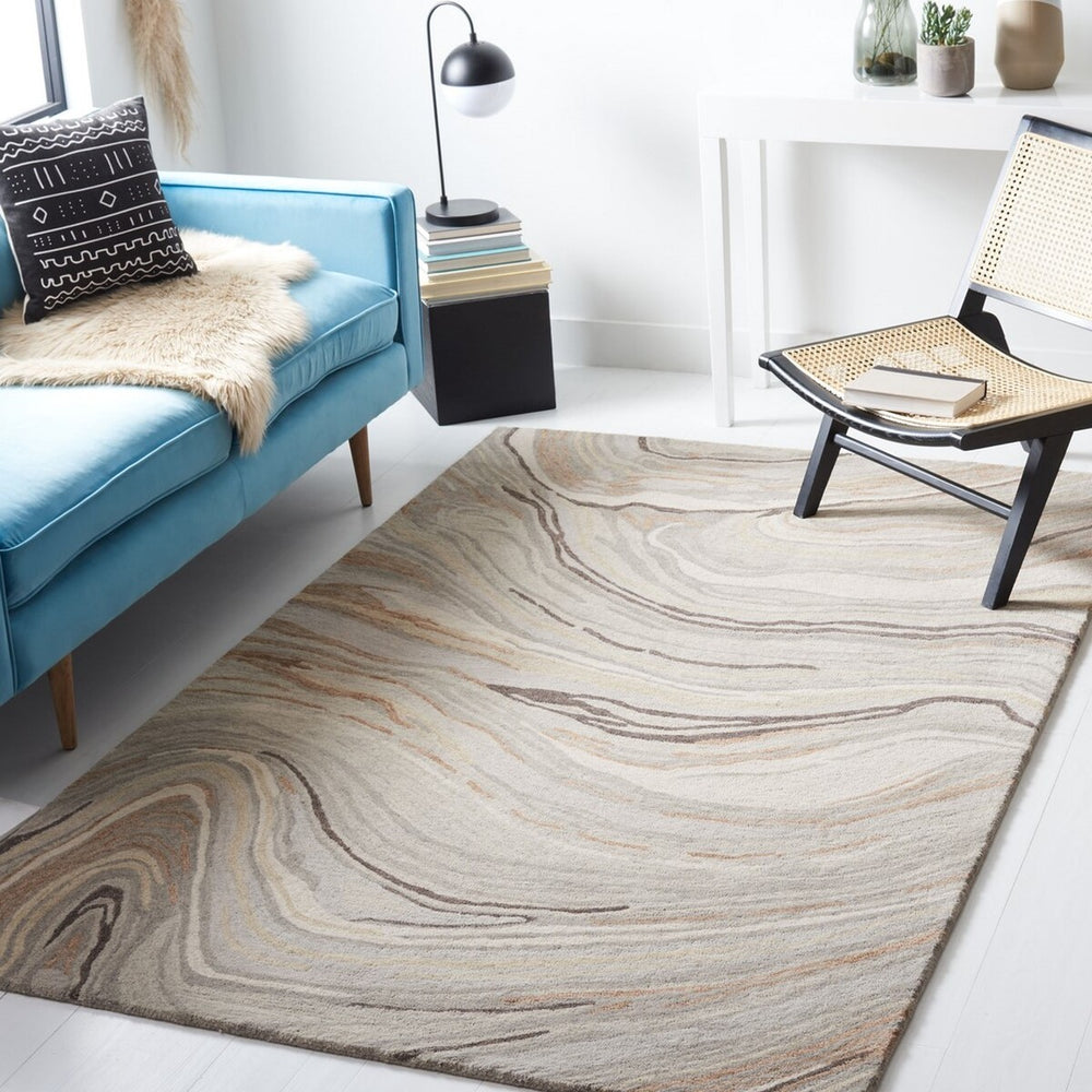 Safavieh Soho 678 Hand Tufted 80% Wool and 20% Cotton Contemporary Rug SOH678B-8