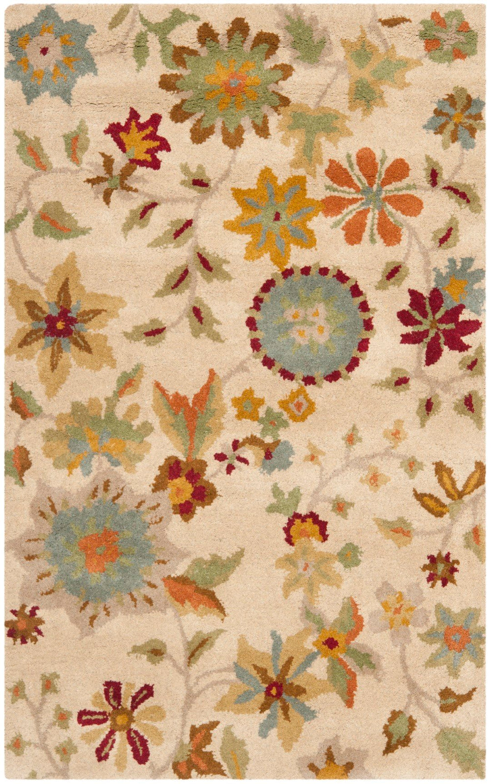 Soho Hand Tufted Rug - Elegant Transitional Design for Modern and Traditional Homes in Soft Colors