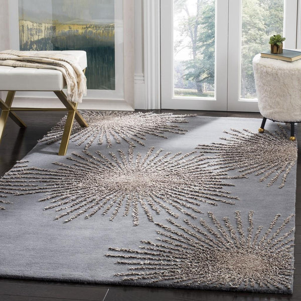 Safavieh Soh712 Hand Tufted Wool and Viscose Rug SOH712E-2