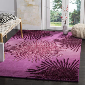 Safavieh Soh712 Hand Tufted Wool and Viscose Rug SOH712Q-2