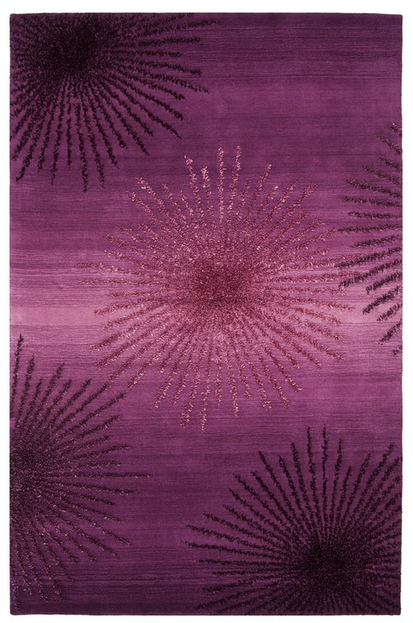 Safavieh Soh712 Hand Tufted Wool and Viscose Rug SOH712Q-2