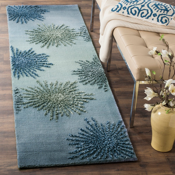 Safavieh Soh712 Hand Tufted Wool and Viscose Rug SOH712W-2