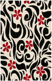 Soh725 Hand Tufted Wool and Viscose Rug