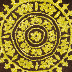 SOH732 Hand Tufted Rectangle Rug - Luxurious Wool & Viscose Pile from India for Elegant Spaces