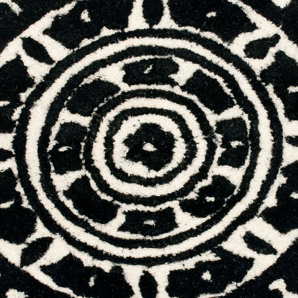 SOH732 Hand Tufted Rectangle Rug - Luxurious Wool & Viscose Pile from India for Elegant Spaces