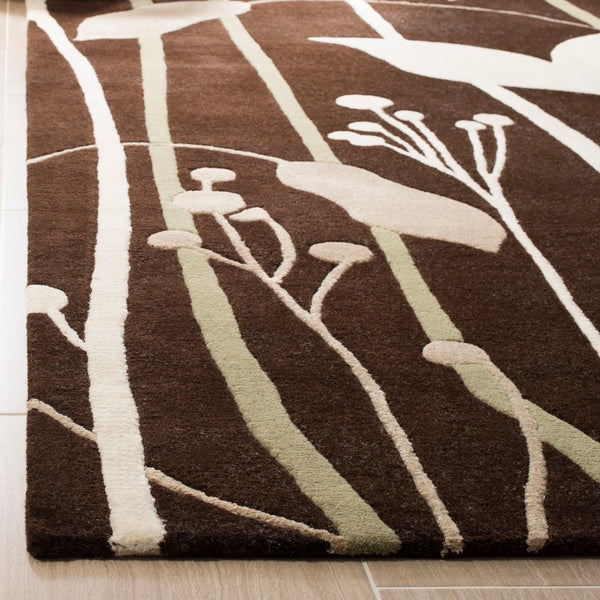 Safavieh Soh746 Hand Tufted Wool and Viscose Rug SOH746D-2