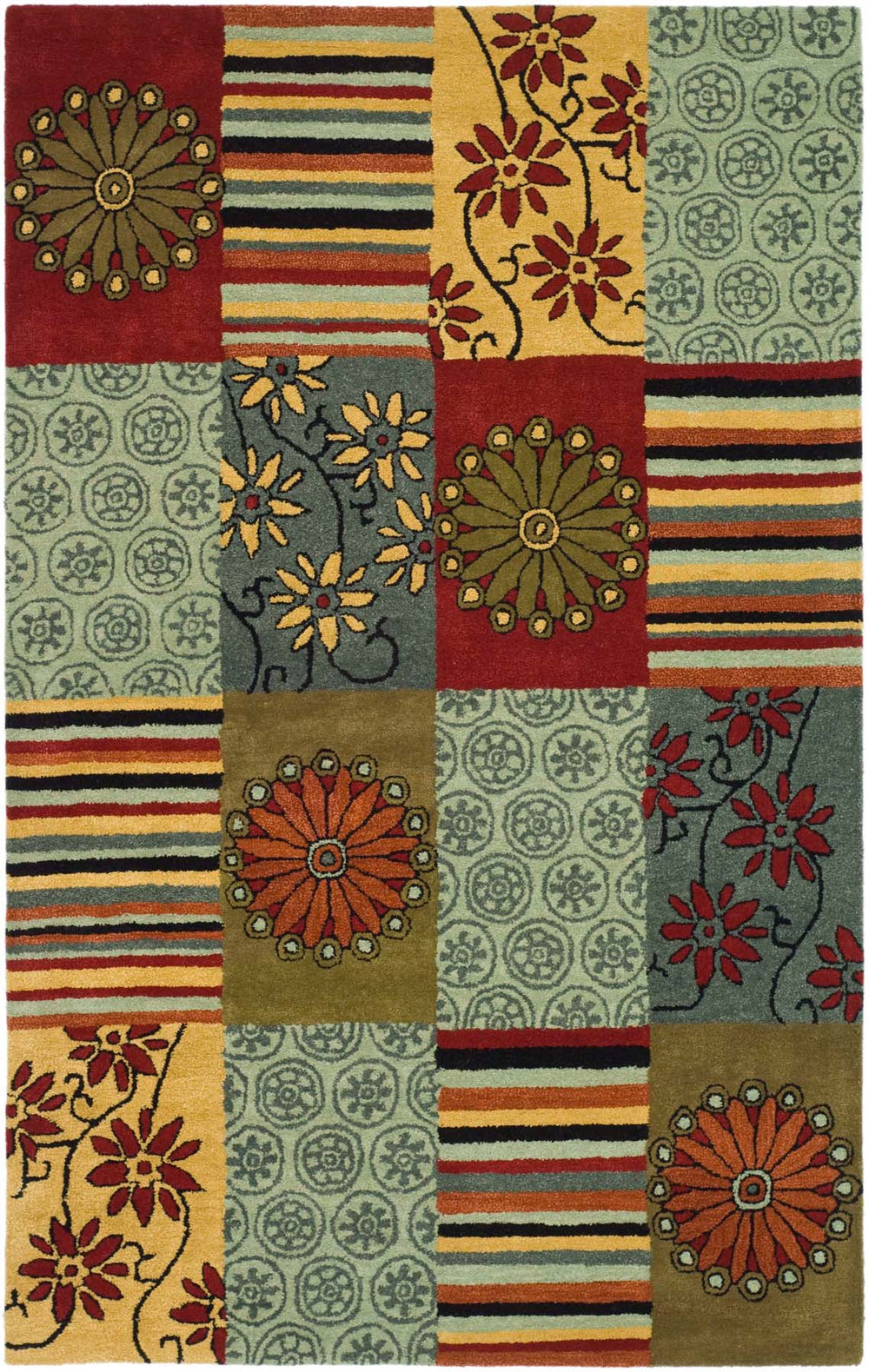 Safavieh Soh817 Hand Tufted Wool and Viscose Rug SOH817A-26