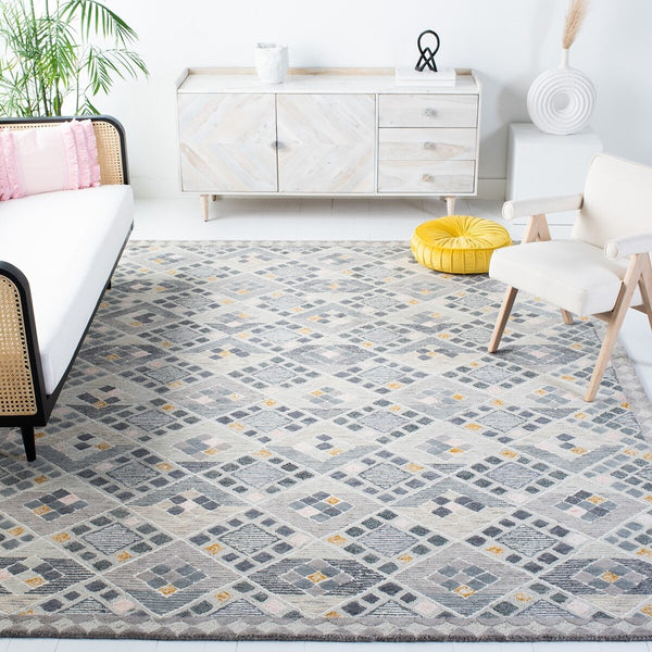 Safavieh Soho 876 Hand Tufted Wool and Cotton with Latex Rug SOH876F-8