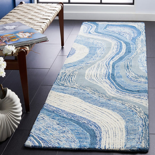 Safavieh Soho 879 Hand Tufted Wool and Cotton with Latex Rug SOH879M-8