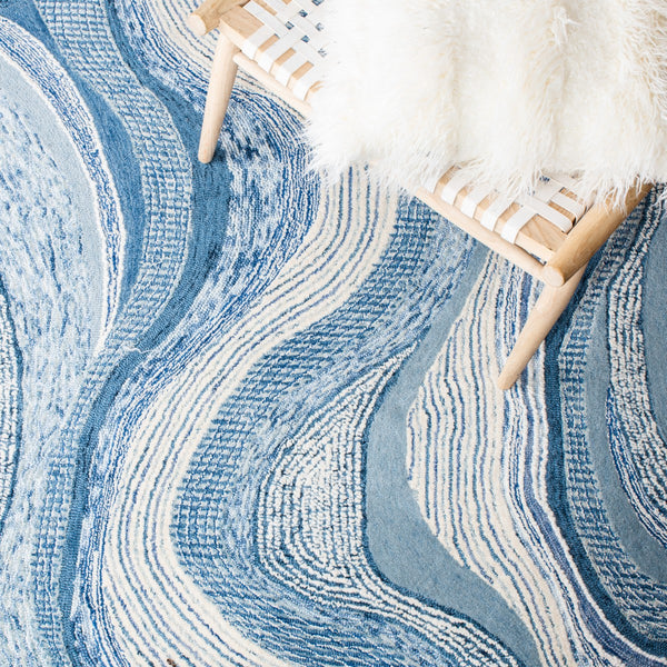 Safavieh Soho 879 Hand Tufted Wool and Cotton with Latex Rug SOH879M-8