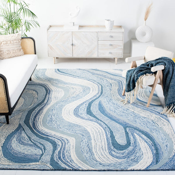 Safavieh Soho 879 Hand Tufted Wool and Cotton with Latex Rug SOH879M-8