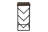 Porter Designs Enzo Solid Wood Contemporary End Table Brown 05-194-07-0525