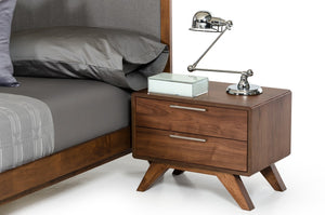 VIG Furniture Nova Domus Soria Modern Walnut Nightstand VGMABR-32-NS VGMABR-32-NS