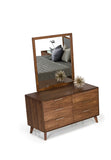 VIG Furniture Nova Domus Soria Modern Walnut Mirror VGMABR-32-MIR