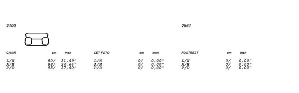 VIG Furniture Estro Salotti Sosia Modern Gold Italian Leather Hand Accent Chair VGNTSOSIA-GLD