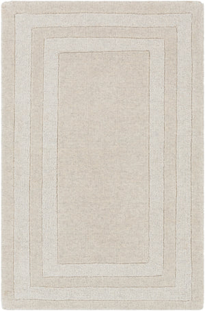 Sorrento SOT-2300 Modern Wool, Nylon Rug SOT2300-913 Ivory, Taupe 70% Wool, 30% Nylon 9' x 13'