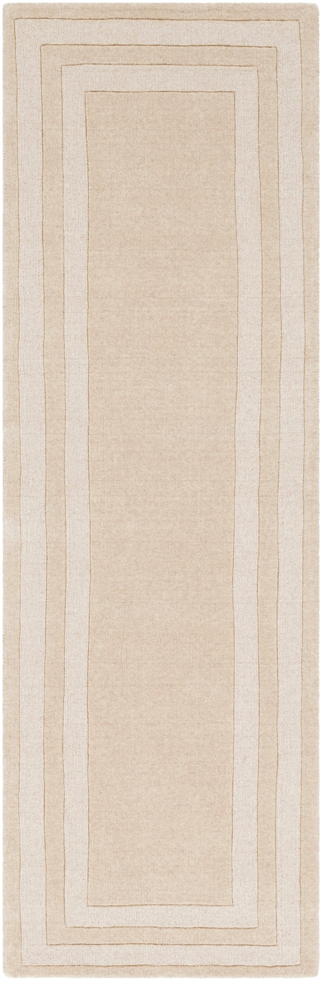 Sorrento SOT-2301 Modern Wool, Nylon Rug SOT2301-913 Wheat 70% Wool, 30% Nylon 9' x 13'