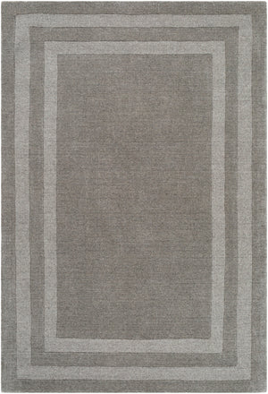 Sorrento SOT-2303 Modern Wool, Nylon Rug SOT2303-576 Taupe 70% Wool, 30% Nylon 5' x 7'6"