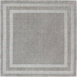 Sorrento SOT-2303 Modern Wool, Nylon Rug SOT2303-8SQ Taupe 70% Wool, 30% Nylon 8' Square