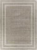 Sorrento SOT-2304 Modern Wool, Nylon Rug SOT2304-811 Medium Gray 70% Wool, 30% Nylon 8' x 11'