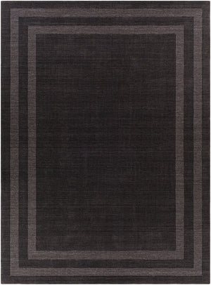 Sorrento SOT-2305 Modern Wool, Nylon Rug SOT2305-811 Charcoal 70% Wool, 30% Nylon 8' x 11'