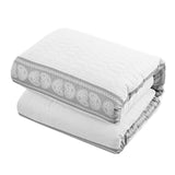 Titian White Twin 6pc Comforter Set