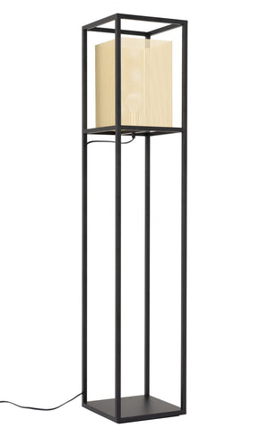 Zuo Modern Yves Steel Modern Commercial Grade Floor Lamp Gold, Black Steel