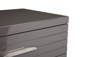 VIG Furniture Modrest Splendor - Grey High Gloss Slatted Chest VGVCJ20256-6H-GRY-CHEST