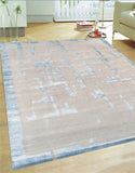 Pasargad Modern Collection Hand-Loomed Silk & Wool Area Rug SPRIL-3-2B-PASARGAD