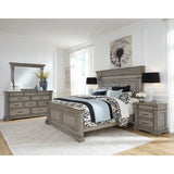 Pulaski Furniture Madison Ridge Queen Panel Bed in Heritage Taupe P091-BR-K1-PULASKI P091-BR-K1-PULASKI