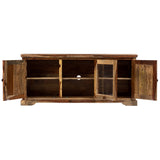 Porter Designs Taos Solid Sheesham Wood Natural TV Stand Natural 07-196-20-23147