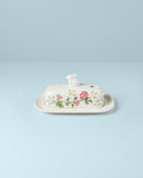 Butterfly Meadow Bunny Covered Butter Dish - Set of 4