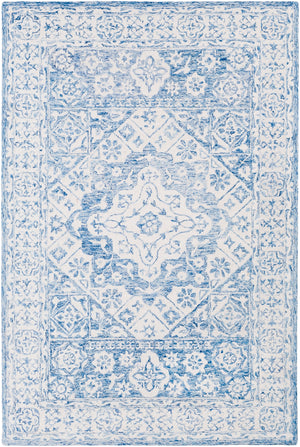 Serafina SRF-2018 Traditional Wool Rug SRF2018-913 Pale Blue, Ivory 100% Wool 9' x 13'