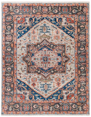 Safavieh Samarkand 101 Hand Knotted 70% Wool and 30% Cotton Traditional Rug SRK101F-9