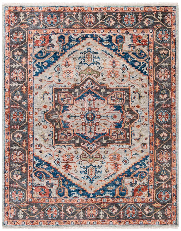 Safavieh Samarkand 101 Hand Knotted 70% Wool and 30% Cotton Traditional Rug SRK101F-9