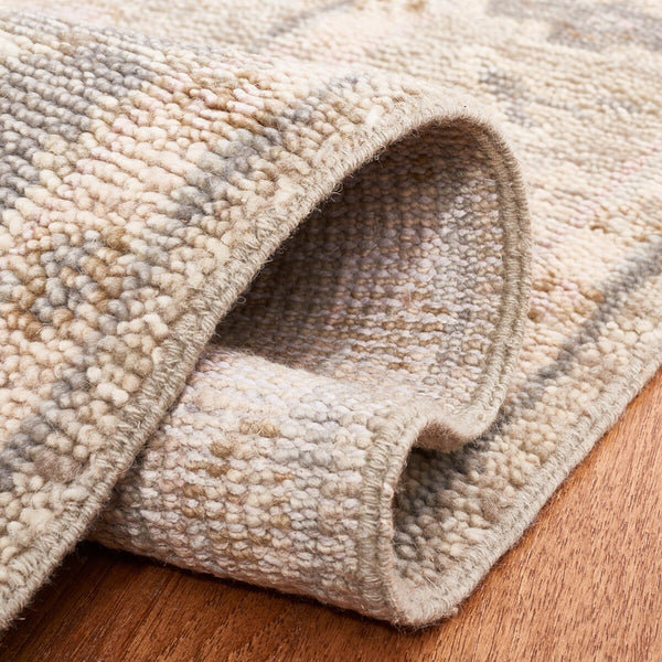 Safavieh Samarkand 104 Hand Knotted 80% Wool and 10% Cotton Traditional Rug SRK104F-2SQ