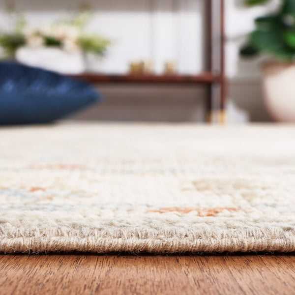 Safavieh Samarkand 106 Hand Knotted 80% Wool and 10% Cotton Traditional Rug SRK106F-2SQ