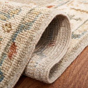 Safavieh Samarkand 106 Hand Knotted 80% Wool and 10% Cotton Traditional Rug SRK106F-2SQ