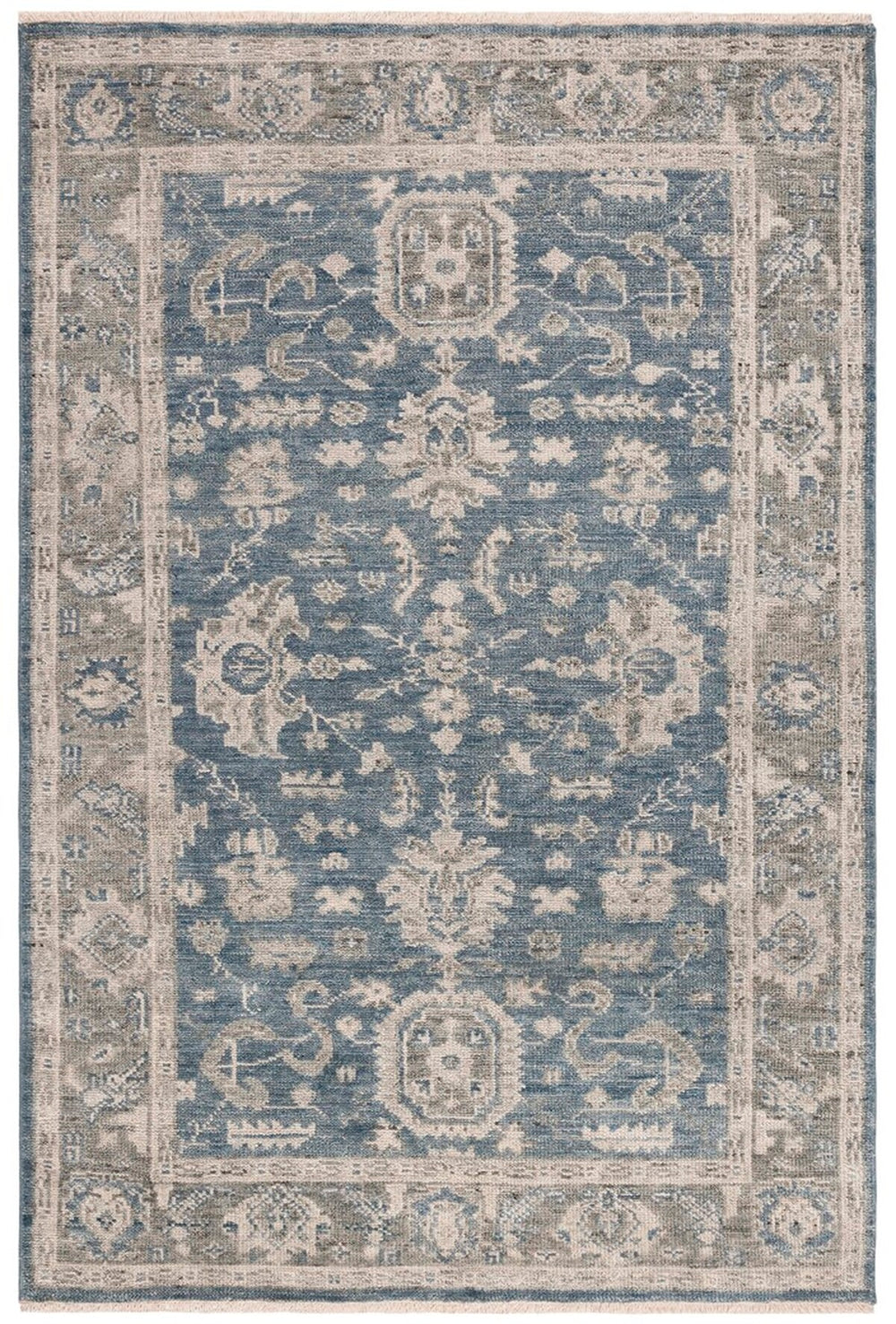 Safavieh Samarkand 109 Hand Knotted 80% Wool and 10% Cotton Traditional Rug SRK109M-9