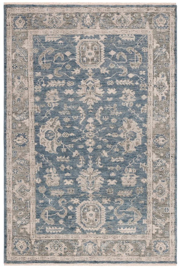 Safavieh Samarkand 109 Hand Knotted 80% Wool and 10% Cotton Traditional Rug SRK109M-9