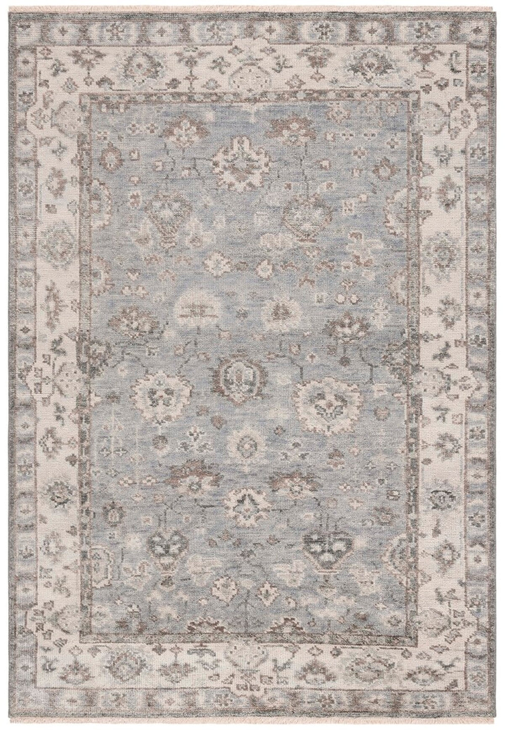 Safavieh Samarkand 110 Hand Knotted 80% Wool and 10% Cotton Traditional Rug SRK110F-9