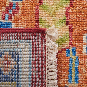 Safavieh Samarkand 123 Hand Knotted 70% Wool and 30% Cotton Traditional Rug SRK123M-9