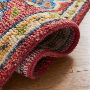 Safavieh Samarkand 124 Hand Knotted 70% Wool and 30% Cotton Traditional Rug SRK124Q-9