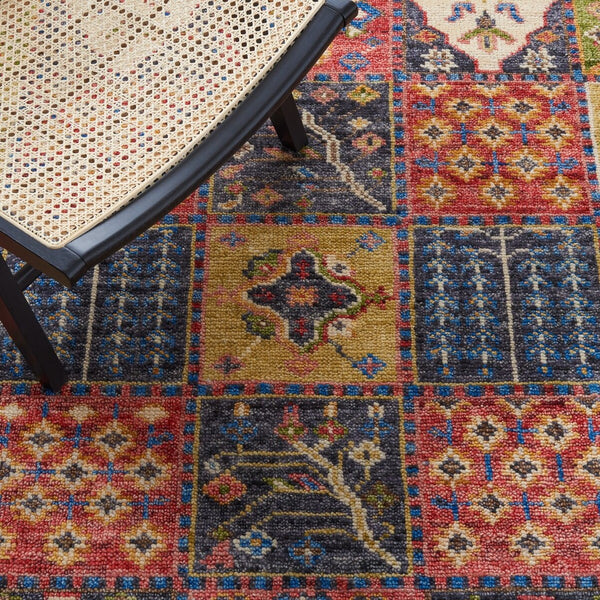 Safavieh Samarkand 124 Hand Knotted 70% Wool and 30% Cotton Traditional Rug SRK124Q-9