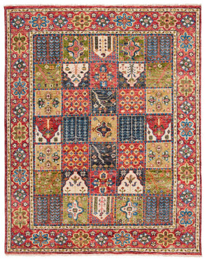 Safavieh Samarkand 124 Hand Knotted 70% Wool and 30% Cotton Traditional Rug SRK124Q-9