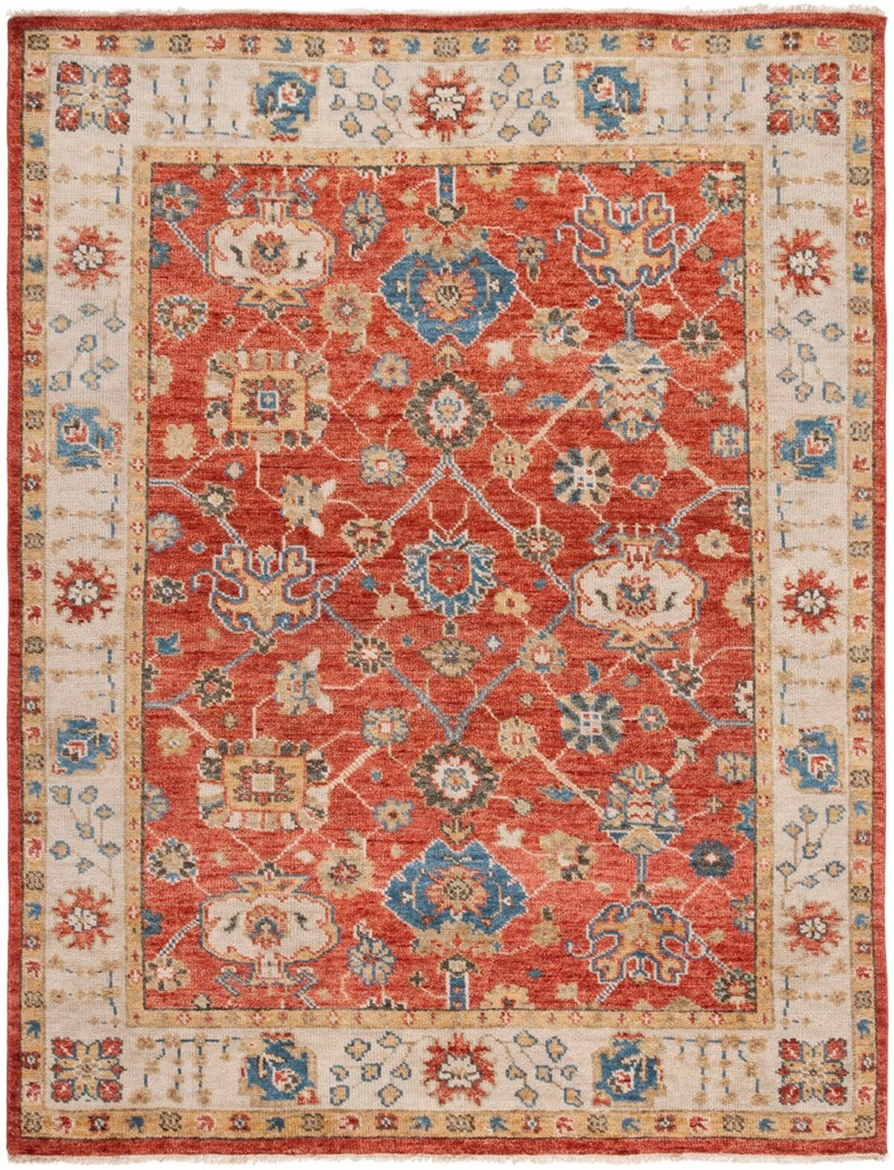 Safavieh Samarkand 170 Hand Knotted 80% Wool and 20% Cotton Rug SRK170B-9