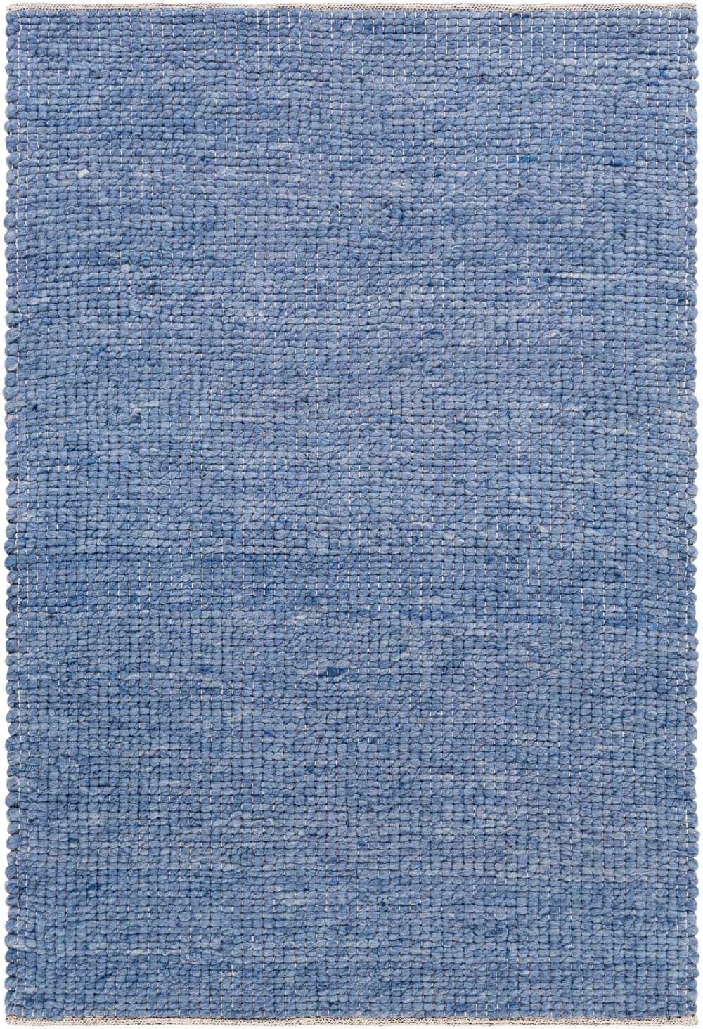 Sierra SRR-2300 Modern Wool, Cotton, Polyester Rug SRR2300-81012 Pale Blue, Denim, Dark Blue, Black, Cream 60% Wool, 20% Cotton, 20% Polyester 8'10" x 12'