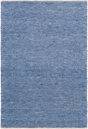 Sierra SRR-2300 Modern Wool, Cotton, Polyester Rug SRR2300-81012 Pale Blue, Denim, Dark Blue, Black, Cream 60% Wool, 20% Cotton, 20% Polyester 8'10" x 12'